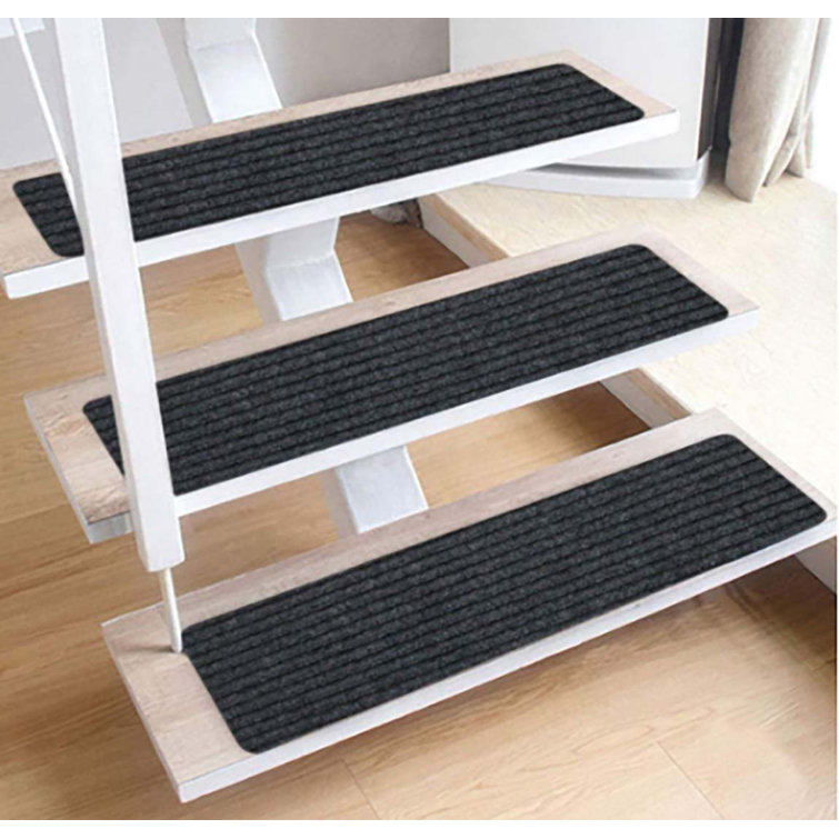 Treadsafe Carpet Stair Treads NonSlip 8"X30" Set Of 15 Non Slip